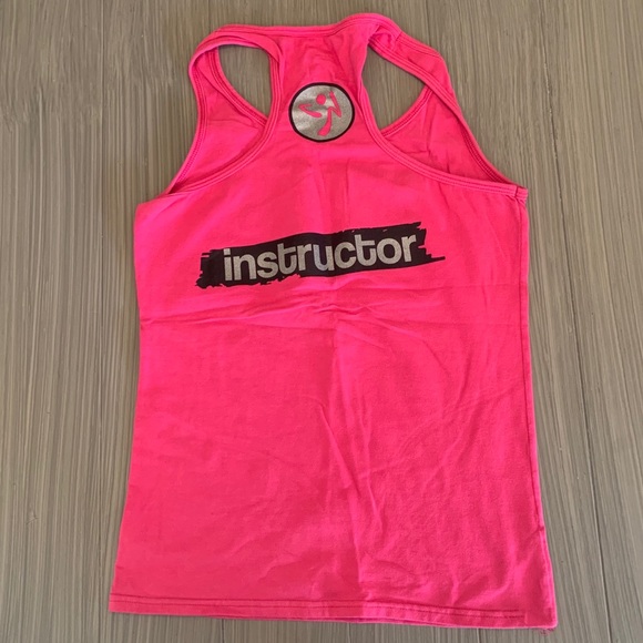 Zumba Instructor Racerback Tank Top Pink - Picture 2 of 2